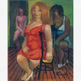 Bordel by Di Cavalcanti, Óleo sobre tela, offered Apr 2015
