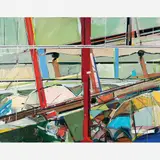 Lucia Laguna, Paisagem n. 34, Acrílica e óleo sobre tela