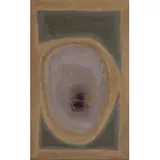 Aluísio Carvão, Untitled, Óleo e areia sobre eucatex