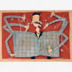 Untitled by Hildebrando de Castro, Pastel e guache sobre papel, offered Apr 2015