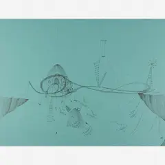 Sandra Cinto, Untitled, Caneta permanente e acrílica sobre MDF