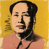 Andy Warhol, Mao, Serigrafia sobre papel Beckett High White