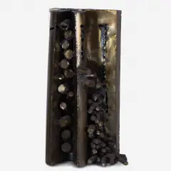 Composição by Caciporé Torres, Escultura em aço com banho dourado, offered Nov 2014