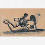 Ismael Nery, Casal, Aquarela