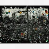 Sebastian Bremmer, Sprung Spring, 2010, Gelatina e prata e tinta acrílica sobre papel