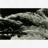 Thomas Homas J. Farkas, Cachoeira, série "Running River" c. 1950, Gelatina e prata sobre papel