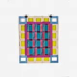 Luiz Zerbini, Brazilian Colors Slides, 2010, Slides, fita e celofane