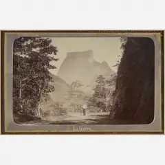 Pedra da Gávea, c. 1890 by Marc Ferrez, Gelatina e prata sobre papel, offered Aug 2014