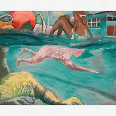 Luiz Zerbini, Untitled, Acrílica sobre tela