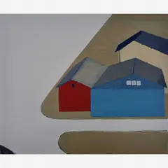 Marina Rheingantz, Aduana, Óleo sobre tela