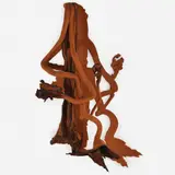 Untitled by Frans Krajcberg, Escultura em madeira pintada, offered Aug 2013