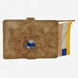 Robert Rauschenberg, Capitol (Bones and Union), Resina, madeira, tecido, vidro, bambú e corda