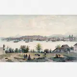 Eugène Cicére, Rio de Janeiro, Ilha das Cobras, Litografia
