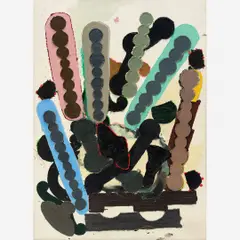 Untitled by Paulo Whitaker, Óleo sobre tela, offered Jul 2013