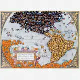 Nelson Leirner, America e Sive Novi Orbis, Nova Descriptio
