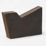 Untitled by Amílcar de Castro, Escultura em bloco de aço corten, offered Apr 2013