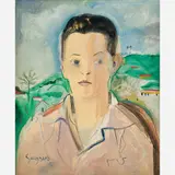 Alberto da Veiga Guignard, Menino de Ouro Preto, ÓLEO SOBRE MADEIRA