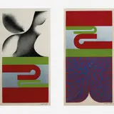 Ivan Serpa, Untitled, Guache e nanquim sobre papel