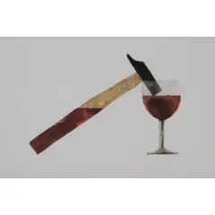 Jorge Macchi, Drunk, 2007, Litografia