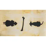 Daniel Senise, Menina, osso e cachorro, 1994