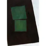 Arcangelo Ianelli, Composição em preto e verde, 1970