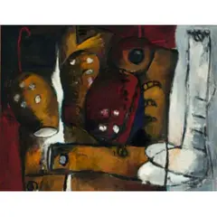 Untitled by Nuno Ramos, ÓLEO SOBRE TELA, offered May 2011