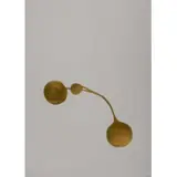 Flávia Ribeiro, Untitled, Pigmento dourado sobre cartão