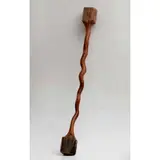 Afonso Tostes, Pau de três, Escultura em madeira