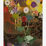 Kansei Gold, 2009 by Takashi Murakami, Serigrafia, offered Dec 2010