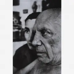 David Douglas Duncan, Intimacy (Picasso and Jacqueline Double portrait), 1957, Gelatina e prata sobre papel fotográfico