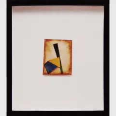 AP 27, 1990 by Arthur Luiz Piza, Aquarela e incisão sobre cartão, offered Aug 2010