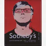 Nelson Leirner, Sotheby's, Contemporary Art, 2008, Colagem sobre catálogo