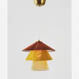 Edições Pilastro, Luminária de teto, c. 1955, Chapa de metal perfurada