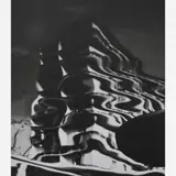 José Yalenti, Reflexo, c. 1950, Gelatina e prata sobre papel
