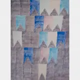 Alfredo Volpi, Bandeirinhas, circa 1970