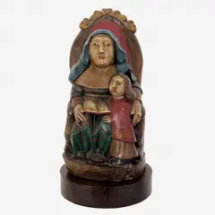 Mauro Antonio Tesi, Sant'Anna, Escultura em madeira
