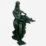 Alfredo Ceschiatti, Leda e Cisne, Escultura em bronze