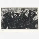 Iberê Camargo, Gravura 3, Água-forte e água-tinta