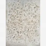 Frans Krajcberg, Sem título, óleo sobre papel moldado sobre tela