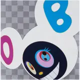 And then, and then, and then and then (Black Mr. Dob), 2008 by Takashi Murakami, Serigrafia, offered Oct 2009