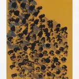 Aluísio Carvão, circa 1970, GUACHE SOBRE PAPEL