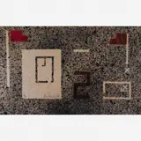 circa 1980 by Antonio Dias, Colagem sobre cartão, offered Oct 2009