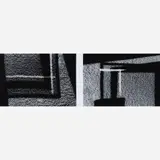 Rogério Medeiros, Díptico Sombra de Dúvida, 2002, Prata sobre papel fotográfico