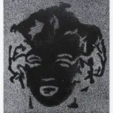 Reversal Black Marilyn, da s�rie Pictures of Diamond Dust, 2003 by Vik Muniz, Cibachrome, offered Oct 2009