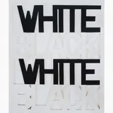 Black & White, 1970 by Rubens Gerchman, ACRÍLICA SOBRE MADEIRA, offered Oct 2009