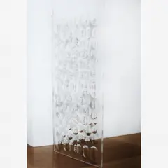 1965 by Rogelio Polesello, Plexiglass, offered Oct 2009