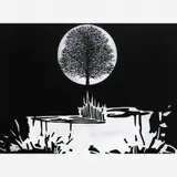 Paul Morrison, Black Dahlias, 2004, C-PRINT
