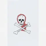 Damian Hirst, Skull, 2008, Caneta hidrográfica sobre papel