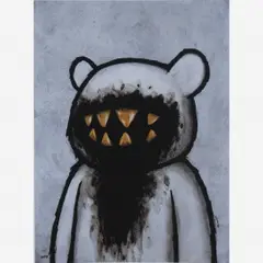 Luke Chueh, Teeth, 2009, Acrilica e nanquim sobre papel