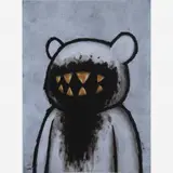 Luke Chueh, Teeth, 2009, Acrilica e nanquim sobre papel